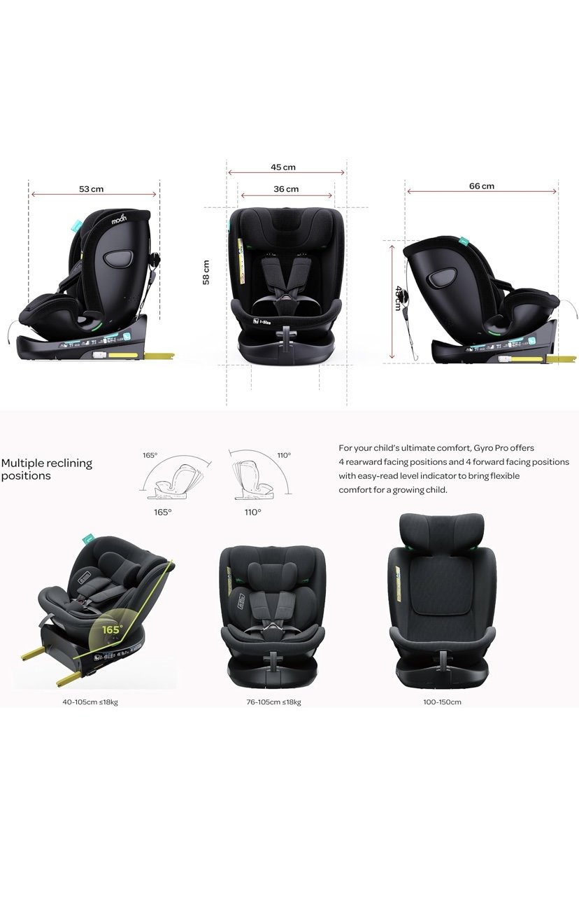 Ultimate Baby Travel Bundle Riche Stroller & Gyro pro - The Moon Brand™