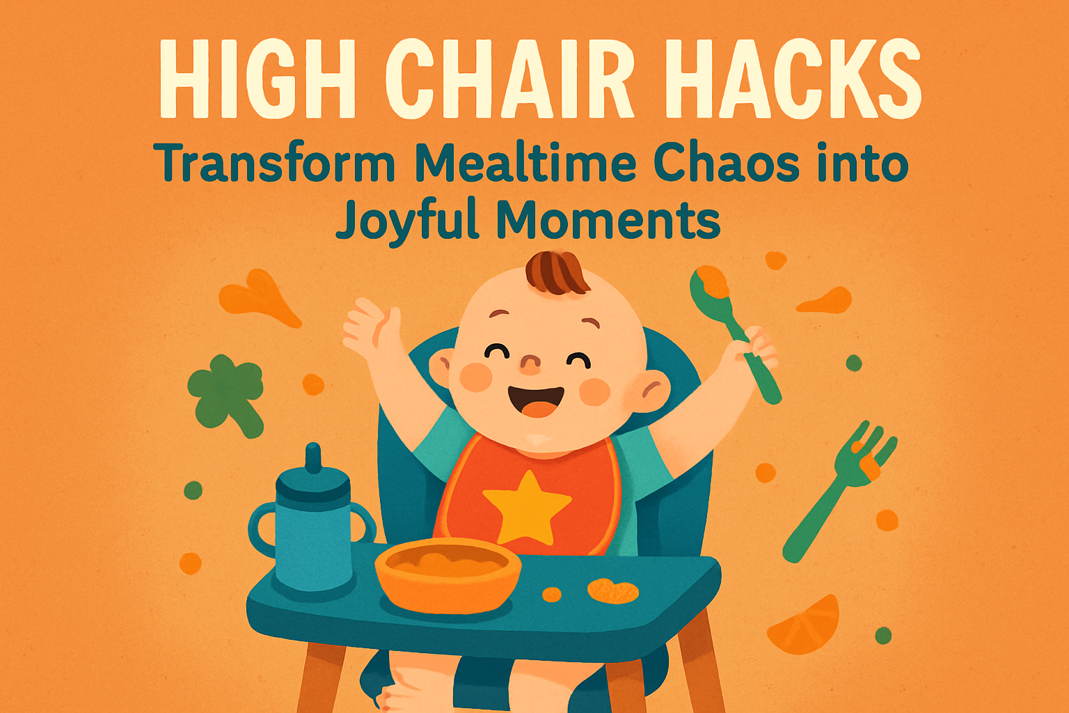 High Chair Hacks: Transform Mealtime Chaos into Joyful Moments - The Moon Brand™