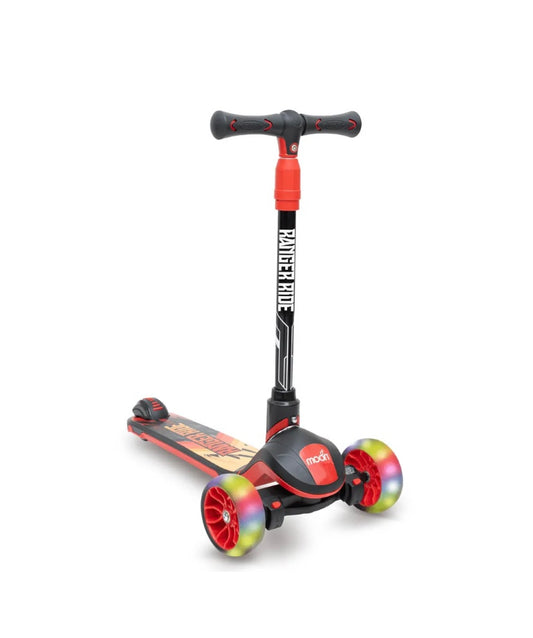 Ranger Ride 3-Wheels Premium Manual Scooter - Red