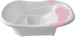 The MOON Brand Wavee Baby Bathtub | PP + TPR Infant Bath Tub for 0–3 Years | Lightweight Non-Slip Base Toddler Bath Tub | Durable & Comfortable Baby Shower -Pink