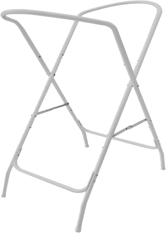 The MOON Brand Baby Bathtub Stand – Foldable & Stable Support Frame | Adjustable Stand for 0‑3 Years Safe,Comfortable Spac -Saving Stand for Easy Bathing- White - The Moon Brand™