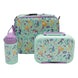 The Moon Brand Marmita Kids Lunch Box Set with Insulated Bottle & Bag – Leak-Proof,Bento Box with Compartments,Microwave & Dishwasher Safe, Easy-Open Latch,BPA-Free,Perfect for School Lunches-Blue