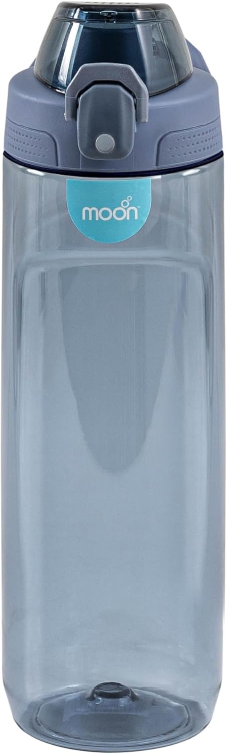 The Moon Brand Active Chug Bottle for Kids Portable 700ml Sippy Mug with Easy Sipping Spill Proof & Break Resistant BPA Free Dishwasher Safe- for All Kids- Blue - The Moon Brand™
