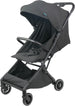 The MOON Brand Tripzi Carbon Fiber Cabin Stroller – Ultra-Lightweight, Travel-Ready Stroller with Easy Fold, Five-Point Safety Harness, Leather Handle for Babies 0–36 Months-Black