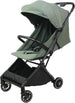 The MOON Brand Tripzi Carbon Fiber Cabin Stroller – Ultra-Lightweight, Travel-Ready Stroller with Easy Fold, Five-Point Safety Harness, Leather Handle for Babies 0–48 Months-Green