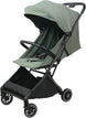 The MOON Brand Tripzi Carbon Fiber Cabin Stroller – Ultra-Lightweight, Travel-Ready Stroller with Easy Fold, Five-Point Safety Harness, Leather Handle for Babies 0–48 Months-Green