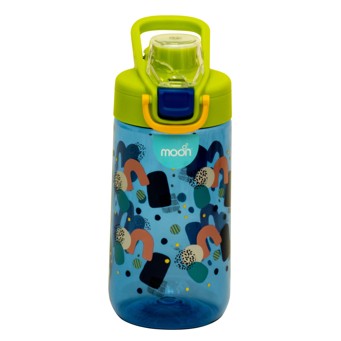 MOON Kids Tritan Water Bottle - Portable 630ml for Indoor & Outdoor Activities- Spill Proof-Break Resistant-BPA Free - Dishwasher Safe, Odor-Free - Pink, (MNSFPMT14)