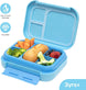 The Moon Brand Marmita Kids Lunch Box Set with Insulated Bottle & Bag – Leak-Proof,Bento Box with Compartments,Microwave & Dishwasher Safe, Easy-Open Latch,BPA-Free,Perfect for School Lunches-Blue