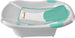 The MOON Brand Wavee Baby Bathtub with Sling | PP + TPR Infant Bath Tub for 0–3 Years | Lightweight Non-Slip Toddler Bath Tub | Durable & Comfortable Baby Shower -Green.