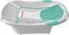 The MOON Brand Wavee Baby Bathtub with Sling | PP + TPR Infant Bath Tub for 0–3 Years | Lightweight Non-Slip Toddler Bath Tub | Durable & Comfortable Baby Shower -Green.