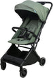The MOON Brand Tripzi Carbon Fiber Cabin Stroller – Ultra-Lightweight, Travel-Ready Stroller with Easy Fold, Five-Point Safety Harness, Leather Handle for Babies 0–48 Months-Green