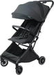 The MOON Brand Tripzi Carbon Fiber Cabin Stroller – Ultra-Lightweight, Travel-Ready Stroller with Easy Fold, Five-Point Safety Harness, Leather Handle for Babies 0–36 Months-Black