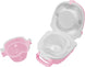 The MOON Brand Nuni Travel Potty Seat – Portable Foldable Toddler Toilet Training Seat, Lightweight Compact Baby Potty Trainer for 0–3 Years, Easy Clean PP Material, Travel Friendly Design-Pink