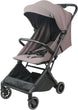 The MOON Brand Tripzi Carbon Fiber Cabin Stroller – Ultra-Lightweight, Travel-Ready Stroller with Easy Fold, Five-Point Safety Harness, Leather Handle for Babies 0–48 Months-Chocolate