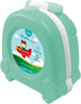 The MOON Brand Nuni Travel Potty Seat – Portable Foldable Toddler Toilet Training Seat, Lightweight Compact Baby Potty Trainer for 0–3 Years, Easy Clean PP Material, Travel Friendly Design- Green