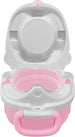 The MOON Brand Nuni Travel Potty Seat – Portable Foldable Toddler Toilet Training Seat, Lightweight Compact Baby Potty Trainer for 0–3 Years, Easy Clean PP Material, Travel Friendly Design-Pink