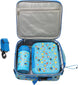 The Moon Brand Marmita Kids Lunch Box Set with Insulated Bottle & Bag – Leak-Proof,Bento Box with Compartments,Microwave & Dishwasher Safe, Easy-Open Latch,BPA-Free,Perfect for School Lunches-Blue