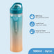 The Moon Brand WrinkleFree 590ml Sipper for Kids - Portable Water/Juice Bottle for Indoor/Outdoor Activities - SpillProof & Break Resistant - BPAFree - Idea for Children - Blue