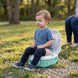 The MOON Brand Nuni Travel Potty Seat – Portable Foldable Toddler Toilet Training Seat, Lightweight Compact Baby Potty Trainer for 0–3 Years, Easy Clean PP Material, Travel Friendly Design- Green