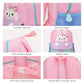 MOON Kids Backpack  – Comfy 3D Design,Padded Straps, Waterproof-Perfect for Preschool, Nursery, Snacks & Lunchbox-Bunny