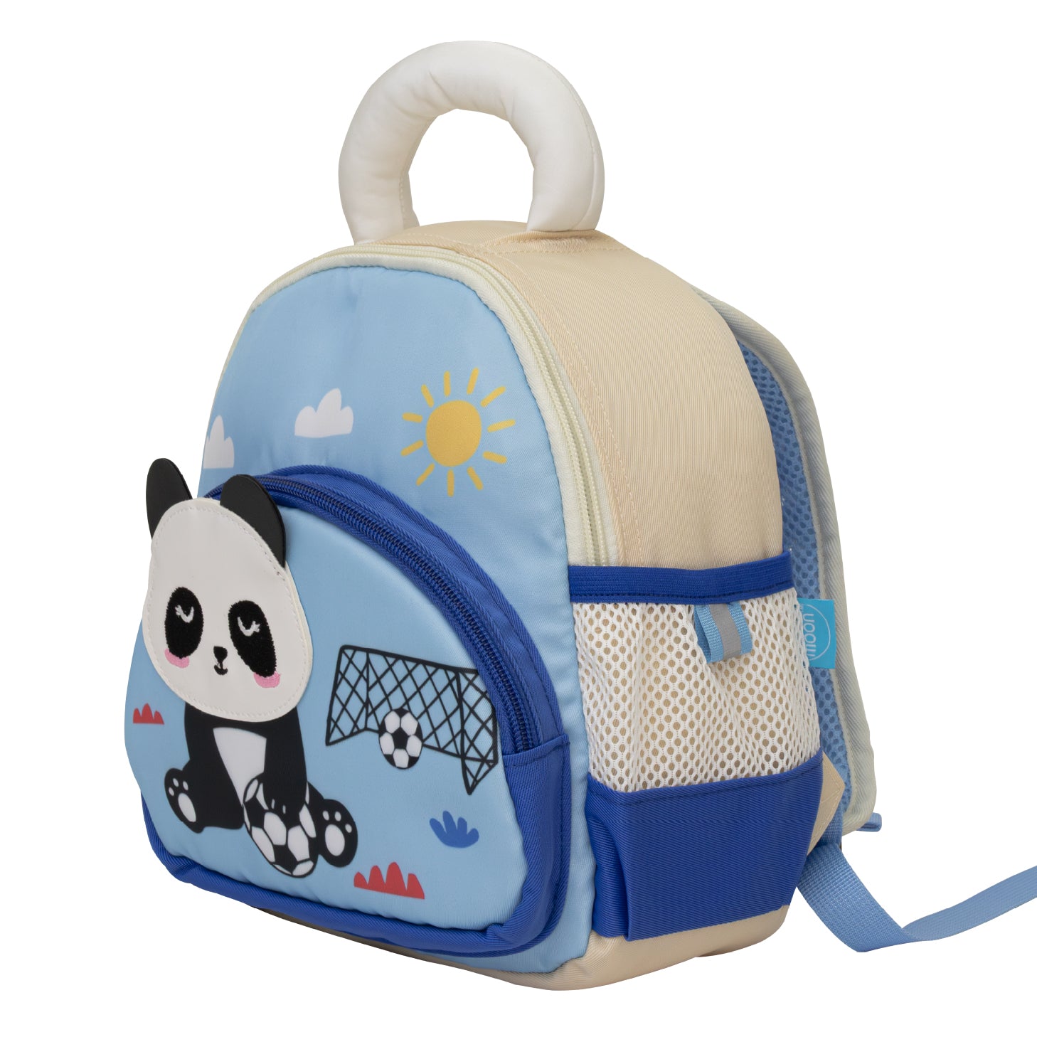 MOON Kids Backpack  – Comfy 3D Design,Padded Straps, Waterproof-Perfect for Preschool, Nursery, Snacks & Lunchbox-Panda