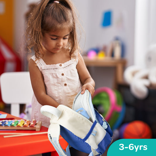 MOON Kids Backpack  – Comfy 3D Design,Padded Straps, Waterproof-Perfect for Preschool, Nursery, Snacks & Lunchbox-Panda