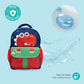 MOON Kids Backpack  – Comfy 3D Design,Padded Straps, Waterproof-Perfect for Preschool, Nursery, Snacks & Lunchbox-Dino