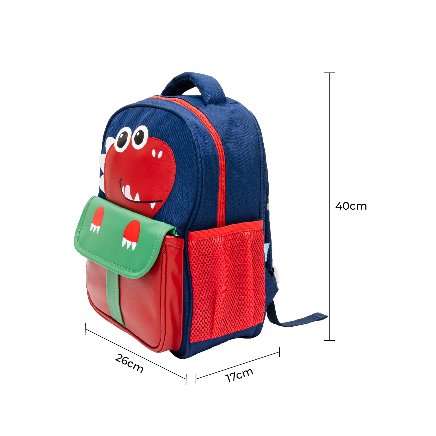 MOON Kids Backpack  – Comfy 3D Design,Padded Straps, Waterproof-Perfect for Preschool, Nursery, Snacks & Lunchbox-Dino