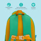 MOON Kids Backpack  – Comfy 3D Design,Padded Straps, Waterproof-Perfect for Preschool, Nursery, Snacks & Lunchbox-Car/Green