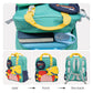 MOON Kids Backpack  – Comfy 3D Design,Padded Straps, Waterproof-Perfect for Preschool, Nursery, Snacks & Lunchbox-Yellow