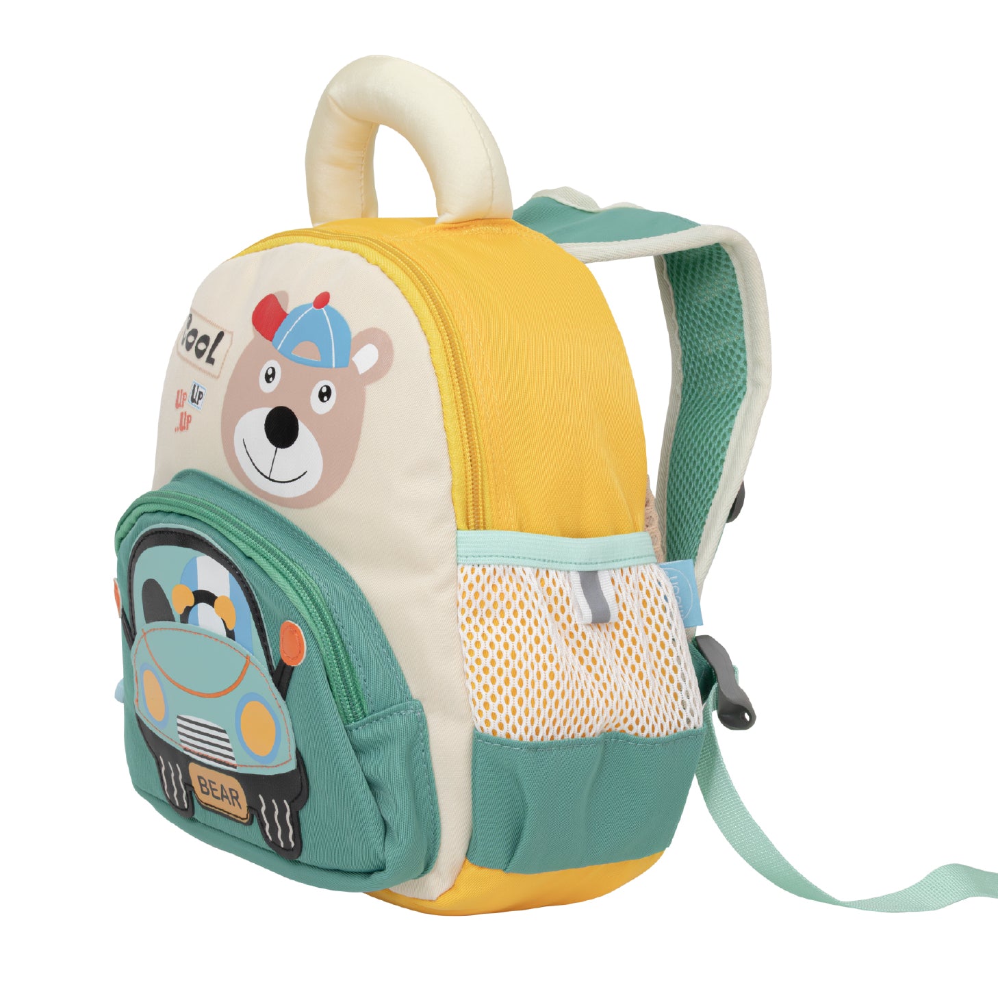 MOON Kids Backpack  – Comfy 3D Design,Padded Straps, Waterproof-Perfect for Preschool, Nursery, Snacks & Lunchbox-Bear
