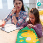 MOON Kids Backpack  – Comfy 3D Design,Padded Straps, Waterproof-Perfect for Preschool, Nursery, Snacks & Lunchbox-Dinosuar