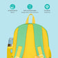 MOON Kids Backpack  – Comfy 3D Design,Padded Straps, Waterproof-Perfect for Preschool, Nursery, Snacks & Lunchbox-Dinosuar