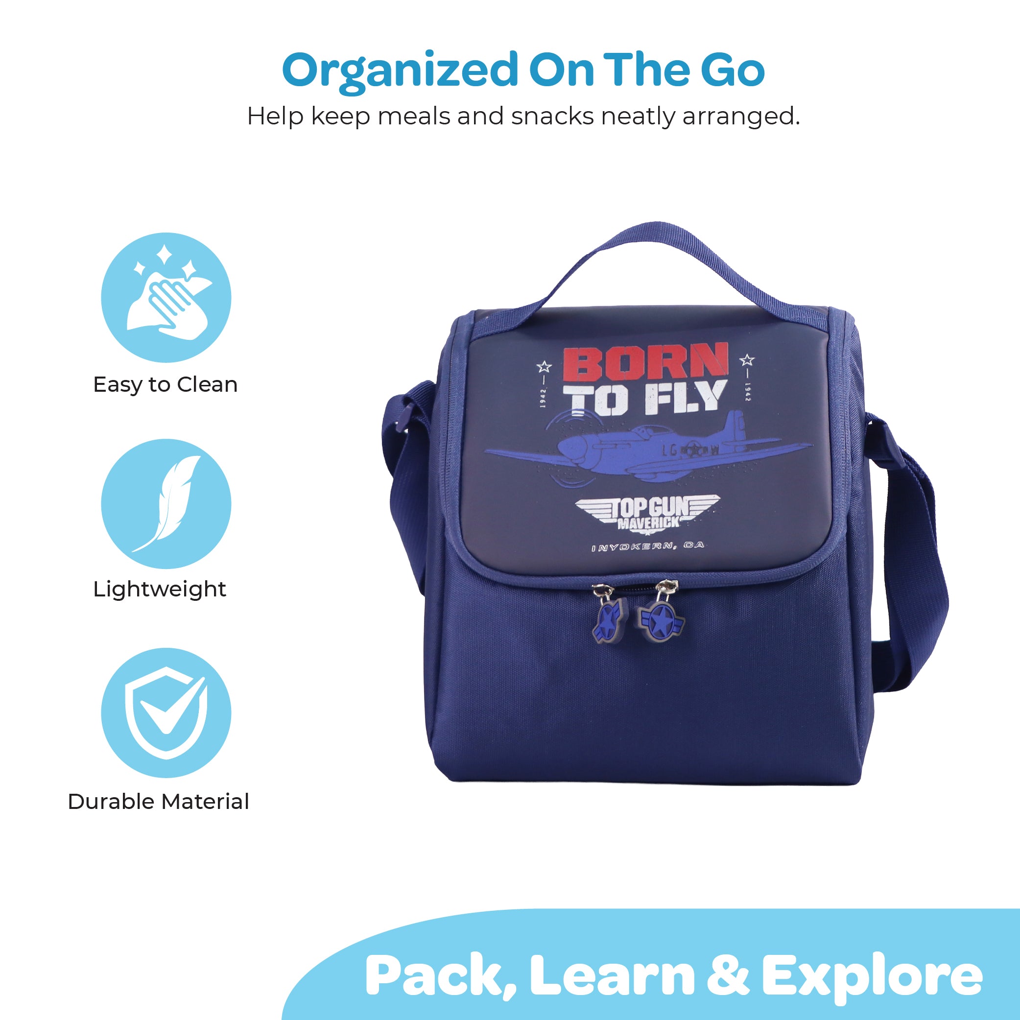 MOON Kids Insulated Lunch Bag