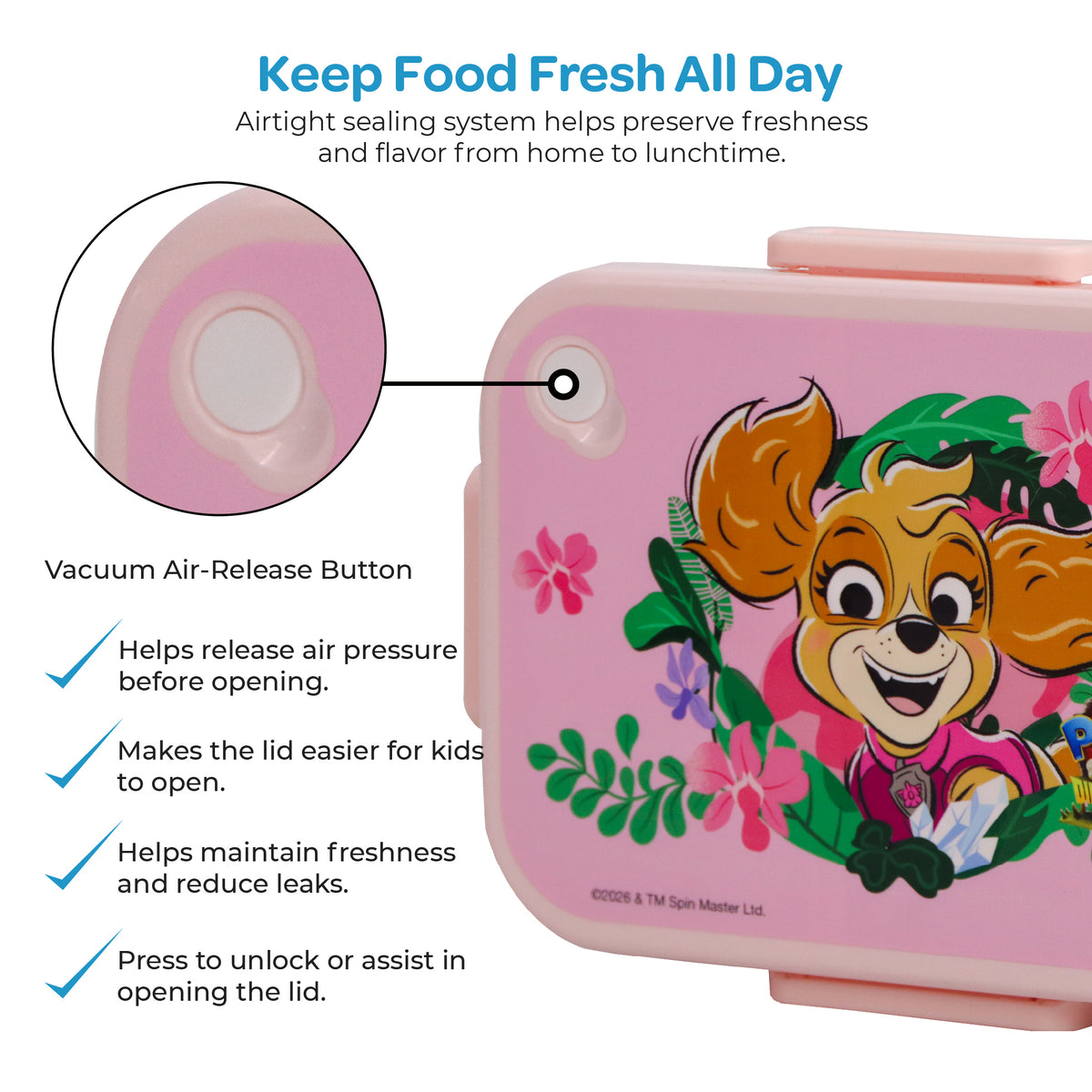 MOON PAW PATROL Kids Lunch Box — The Moon Brand product image