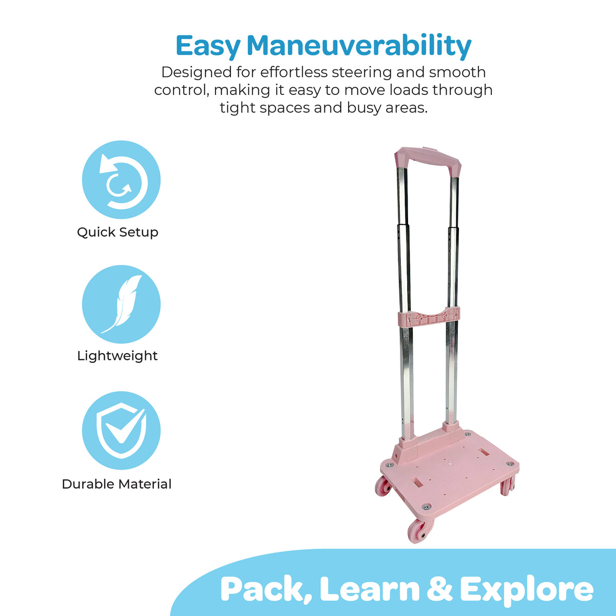 MOON 18-Inch Kids 4-Wheel Trolley — The Moon Brand product image