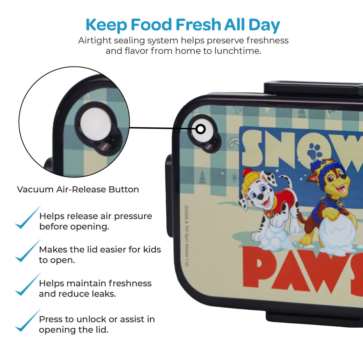 MOON PAW PATROL Kids Lunch Box — The Moon Brand product image