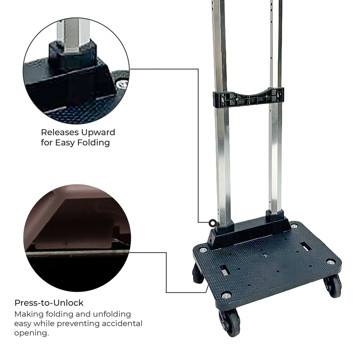 MOON 18-Inch Kids 4-Wheel Trolley — The Moon Brand product image