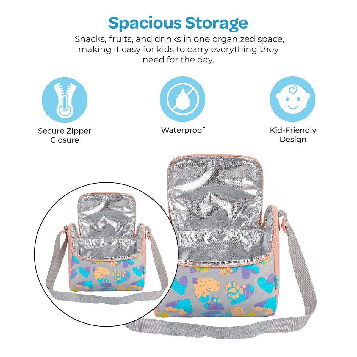 MOON Kids Insulated Lunch Bag — The Moon Brand product image