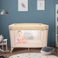 MOON Kidora Easy-Fold Playpen with Wheels, Storage & Edge Protection