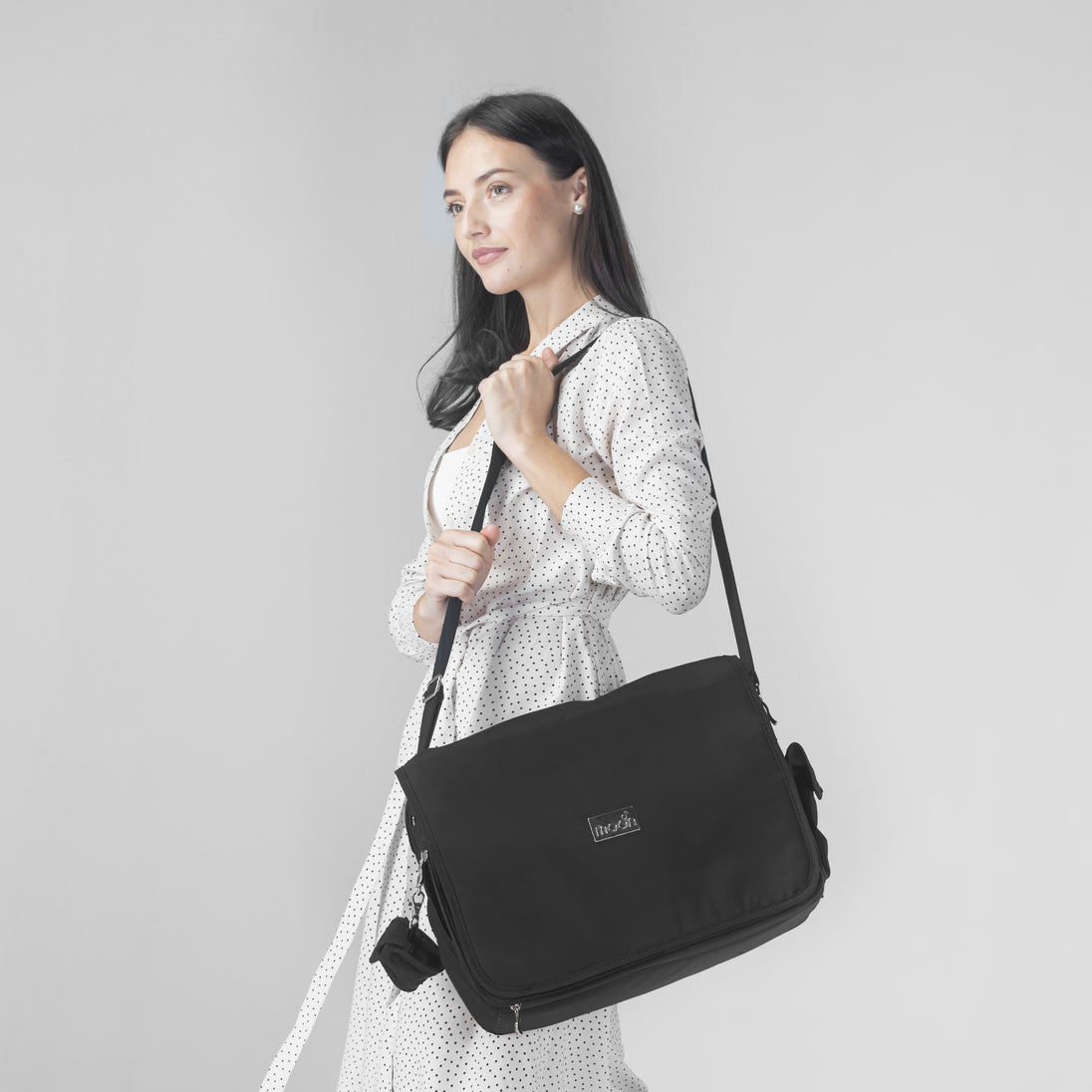 MOON 4ever - Messenger Bag - Black