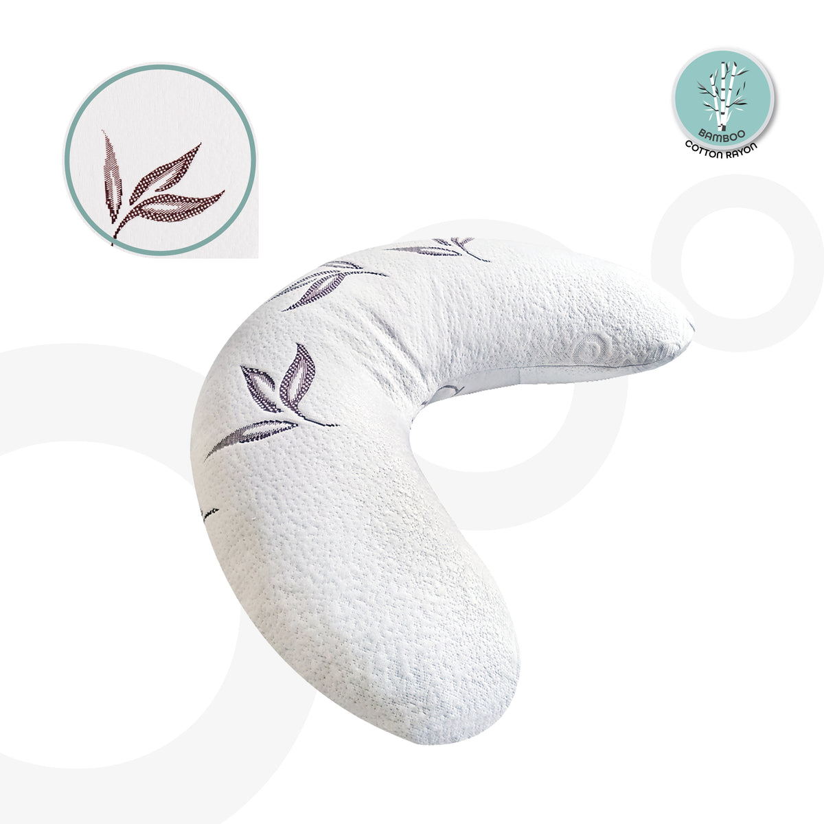 MOON Heat Regulating Support Pillow with Bamboo rayon — The Moon Brand product image