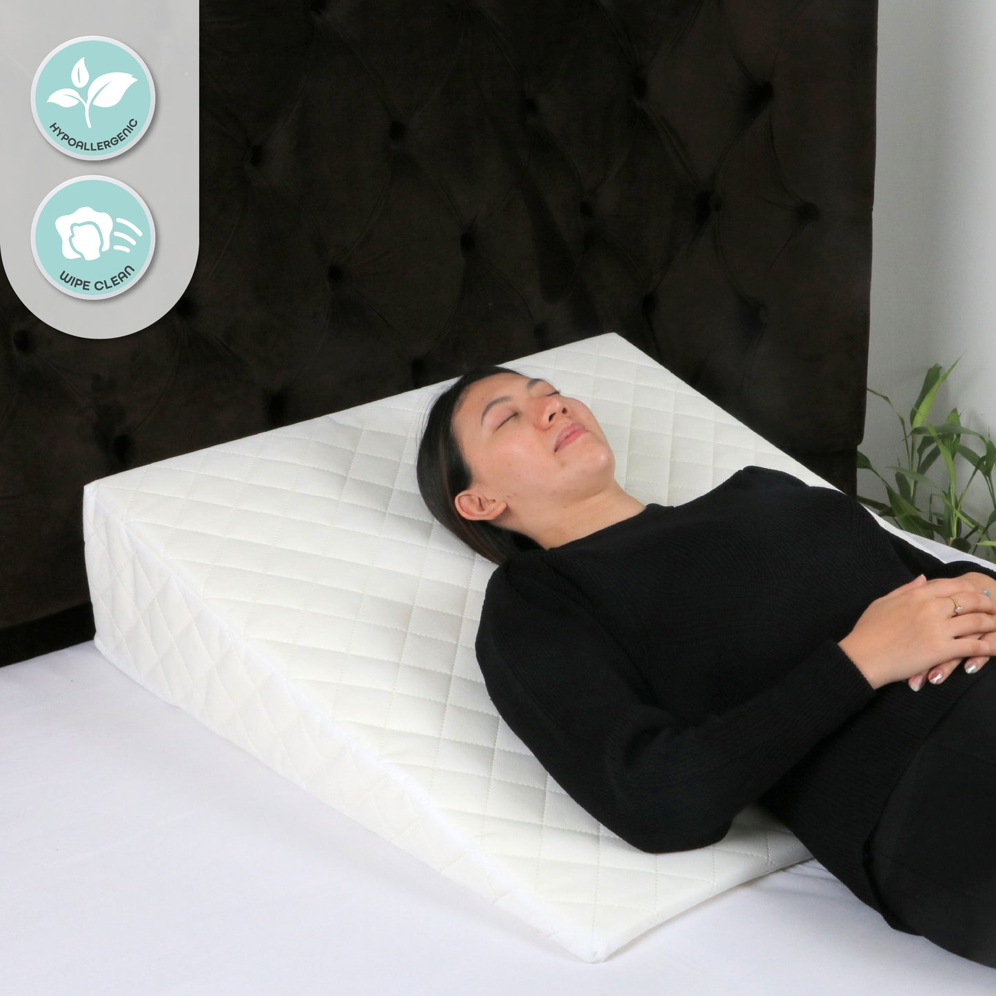 MOON  Wedge Pillow for GERD Acid Reflux