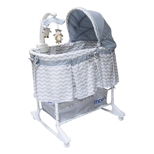 MOON Soffy - 4 in 1 convertible cradle - Dark Grey