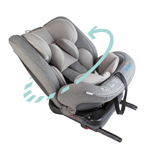MOON Rover -Baby/Infant Car seat Group:(0+,1,2,3)(0-12 years) 360° Rotate