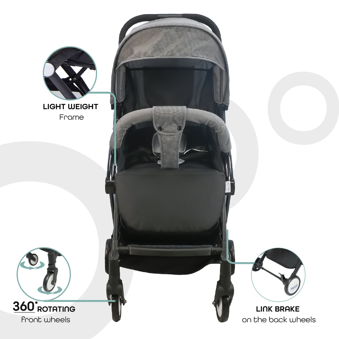 MOON Travel-Lite  - Cabin Stroller