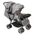 عربة أطفال مزدوجة سهلة الطي من MOON Magnum Tandem