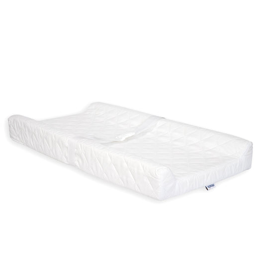 MOON  4 Sided Waterproof Diaper Changing Pad, 80Cm With Easy To Clean Cover Safety Strap, Fits All Standard Changing Tables/Dresser Tops
