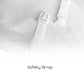 MOON  Organic changing mat - White, Organic Changing mat fabric