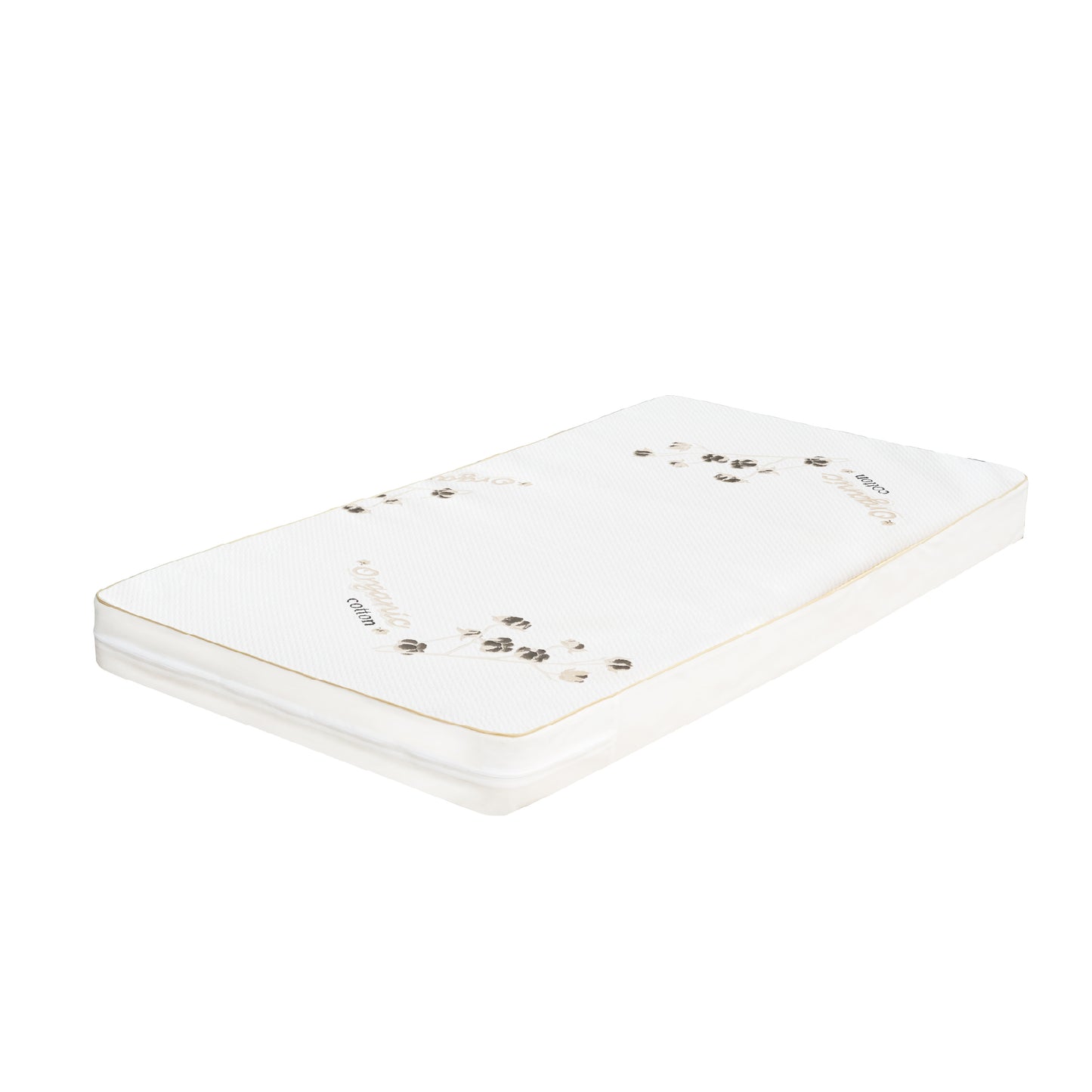 MOON  organic Toddler Crib & bed mattress - Size 140x70x10 cm